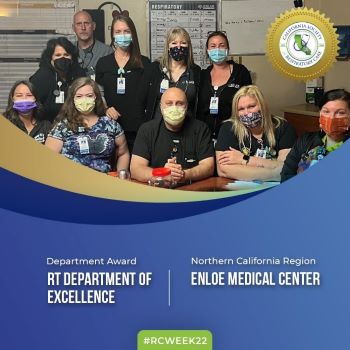 Respiratory Therapy team award