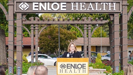 Jolene Francis at Enloe Health debut