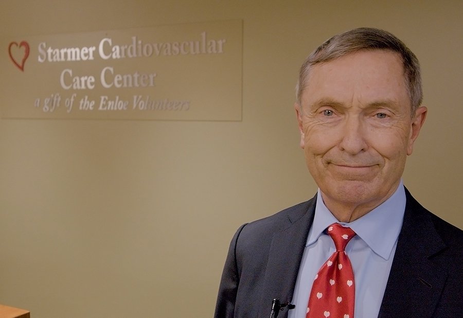 Dr. Peter Magnussen at the Starmer Cardiovascular Care Center