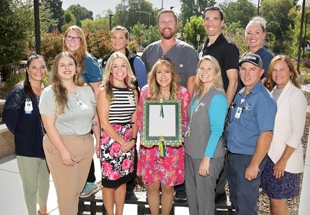 A group of Enloe caregivers