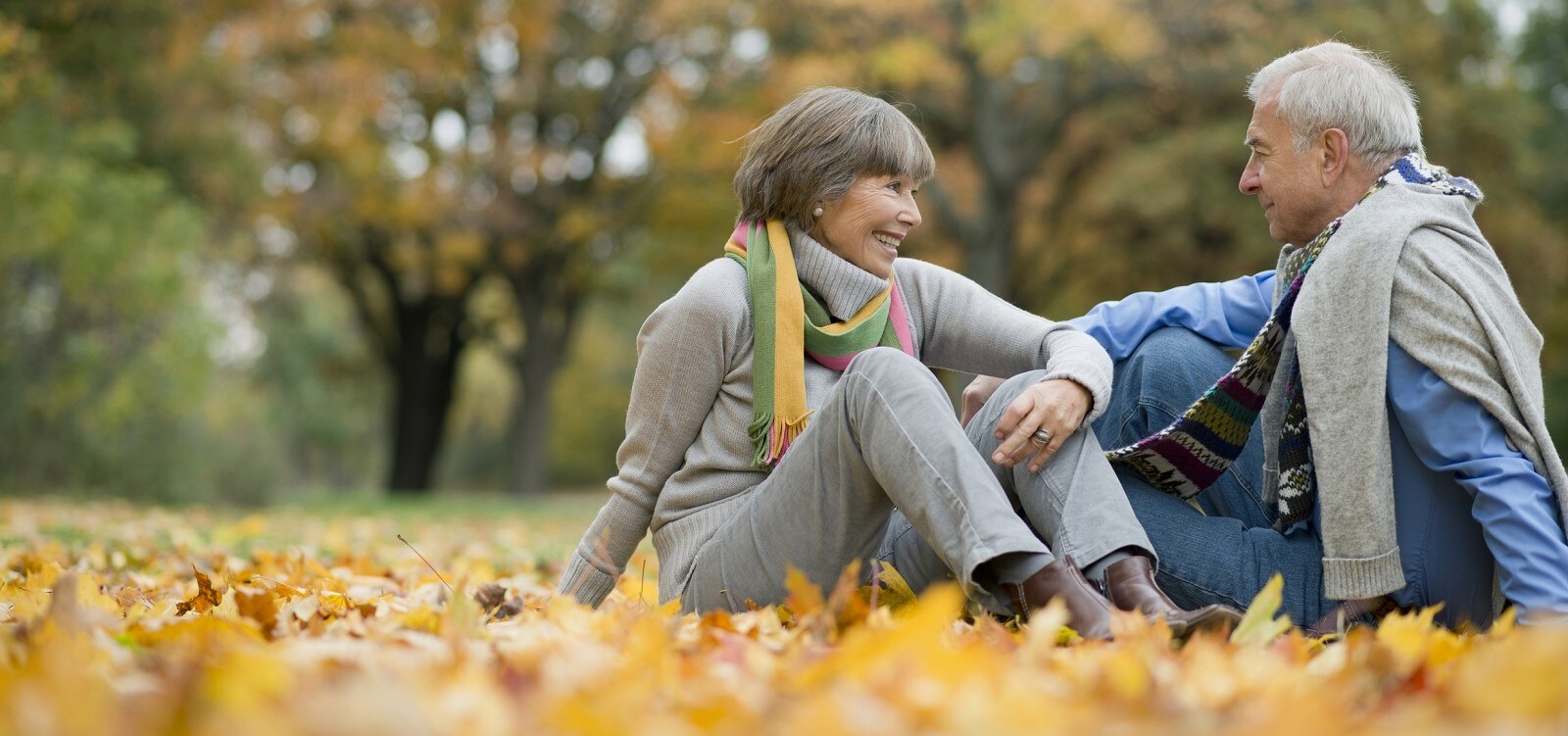 Couple in the park