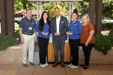 Carlos Almanza, Jasmin Gallardo and Liz Roberts