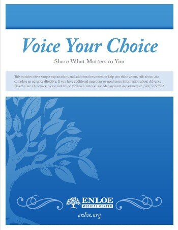 Voice Your Choice booklet