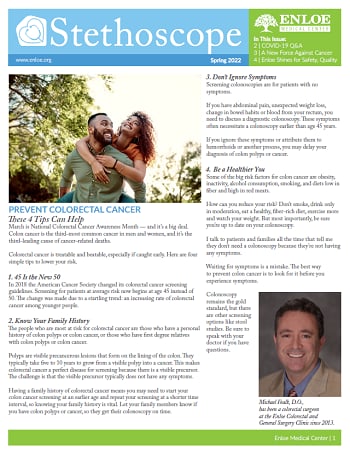 Stethoscope newsletter