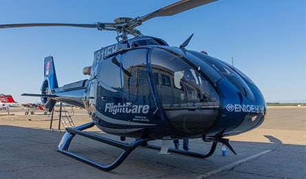 New FlightCare helicopter