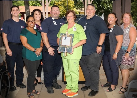 A group of Enloe caregivers